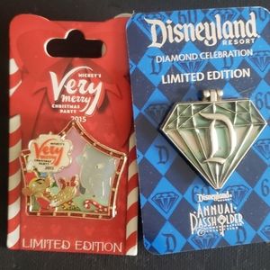 Disney Limited Edition Pins Set